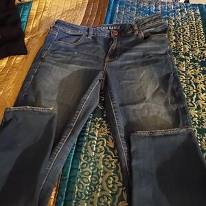 American Eagle Outfitters Women's Blue Jeans